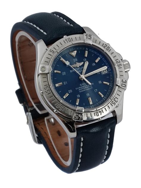 breitling 1884 colt ocean chrono stainless steel watch